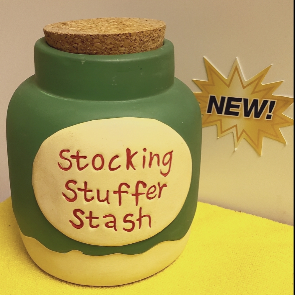 Christmas novelty jar
